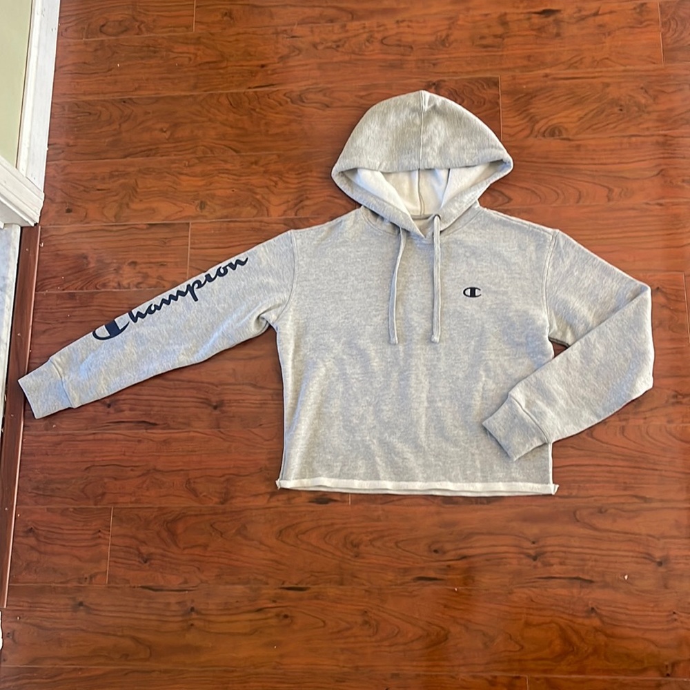 COPY - NWOT Champion Gray Cropped Hoodie Sweatshirt